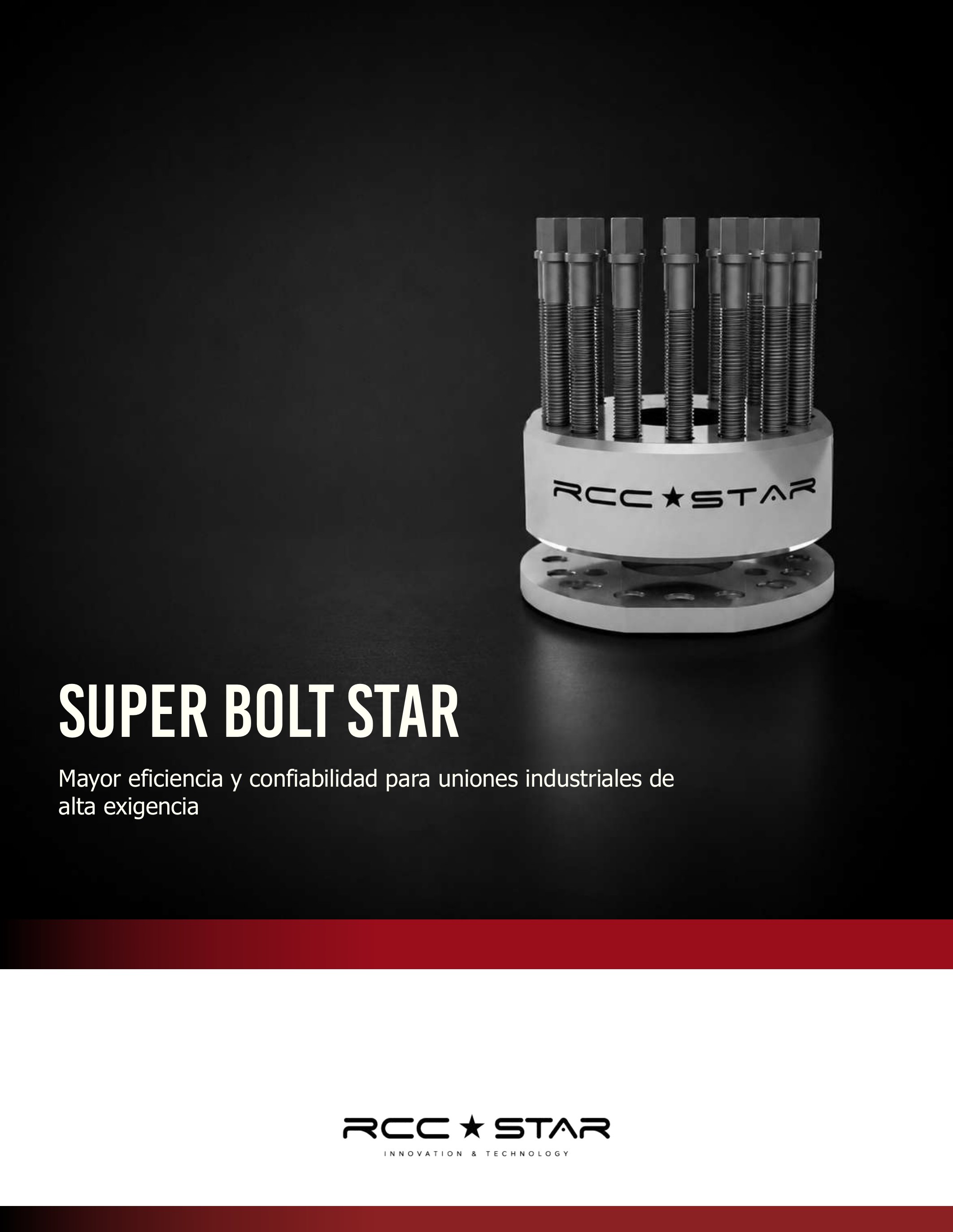 Sistema de tensionamiento multiperno Super Bolt Star RCC STAR
